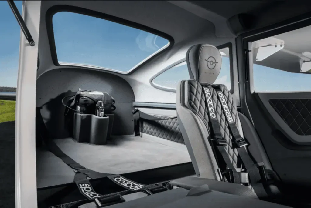 M‑8 Eagle cockpit interior